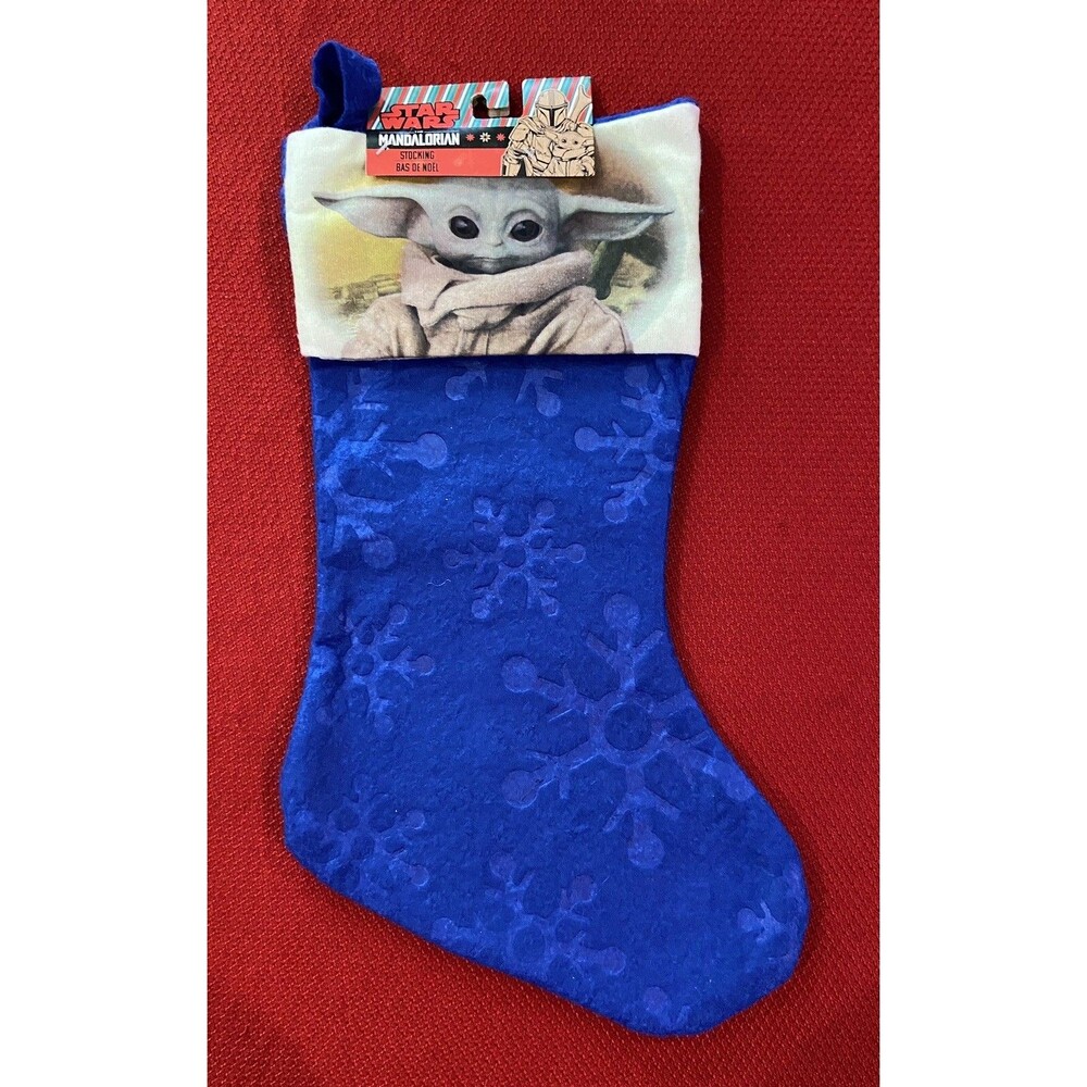 Disney Star Wars The Mandalorian The Child Baby Yoda Christmas Stocking